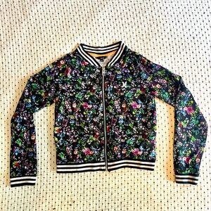 Girls Hurley Mesh Jacket.